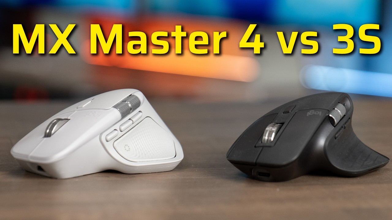 Logitech MX Master 4 vs MX Master 3S: Is It Worth $30 More?
