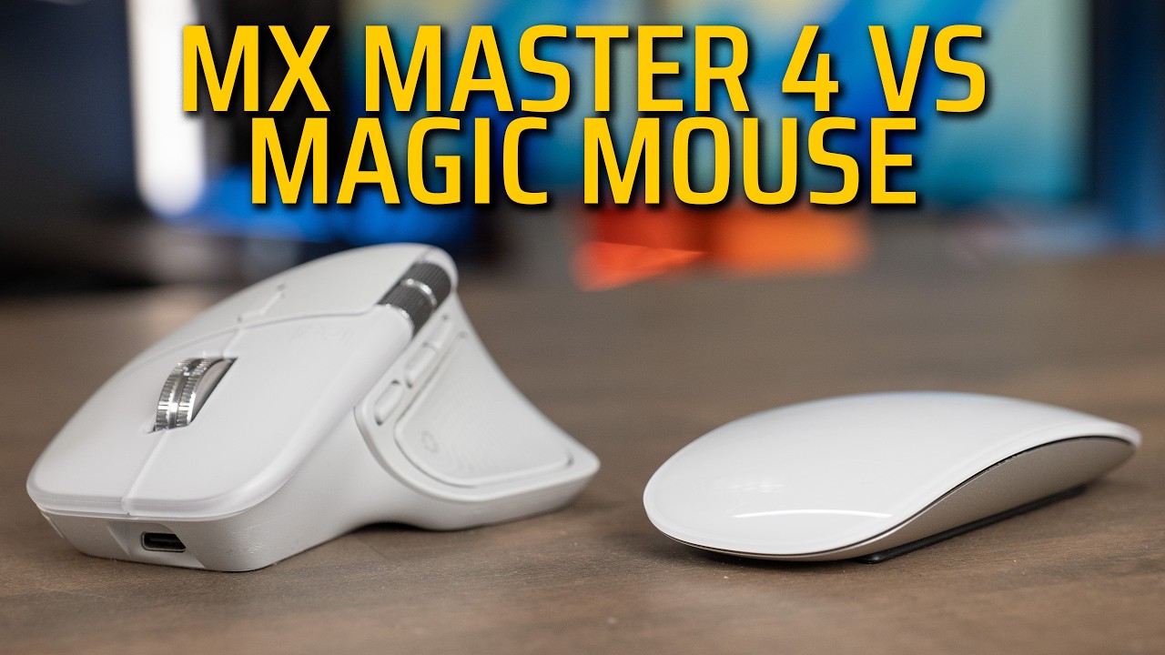 Apple Magic Mouse vs MX Master 4: Which Mac Mouse to Buy